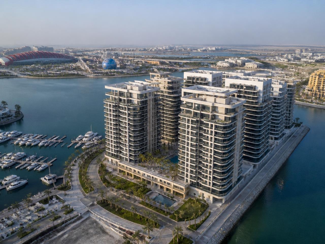 Vastgoed in het gebied Yas Island in Abu Dhabi